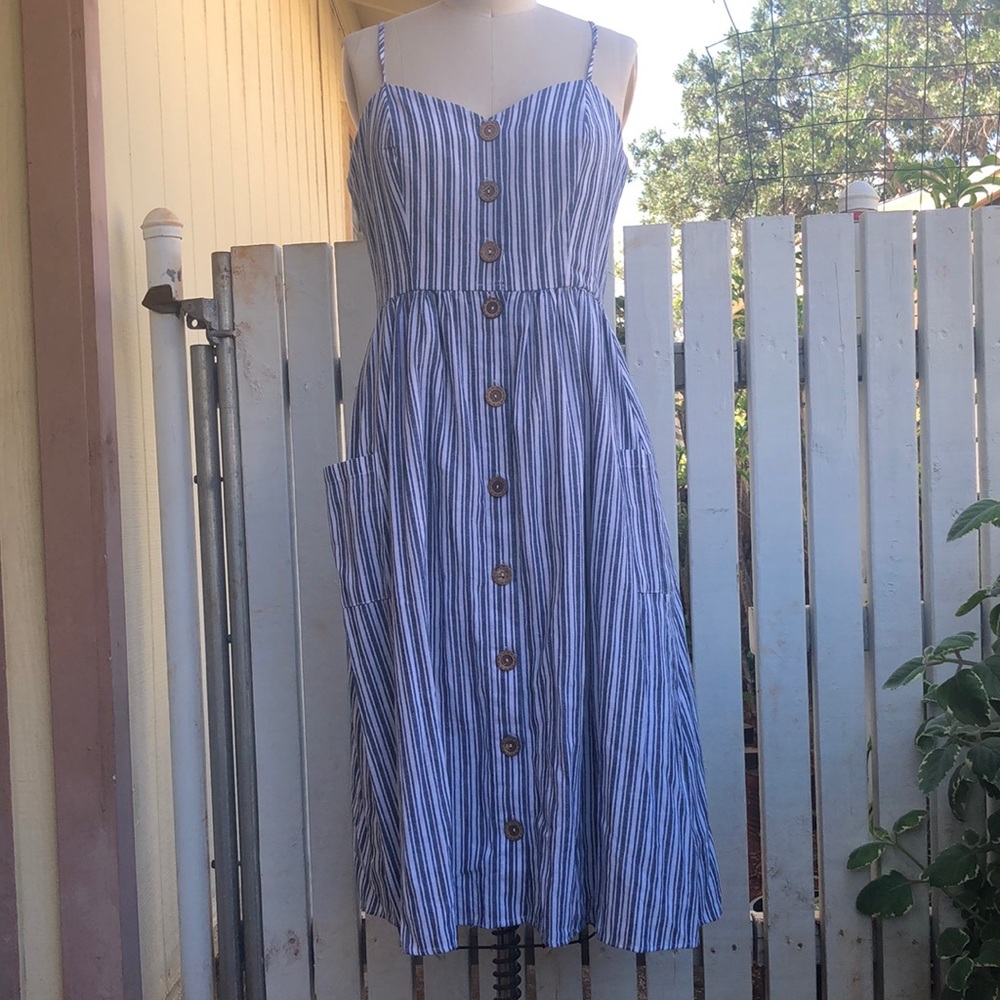 Striped sun dress